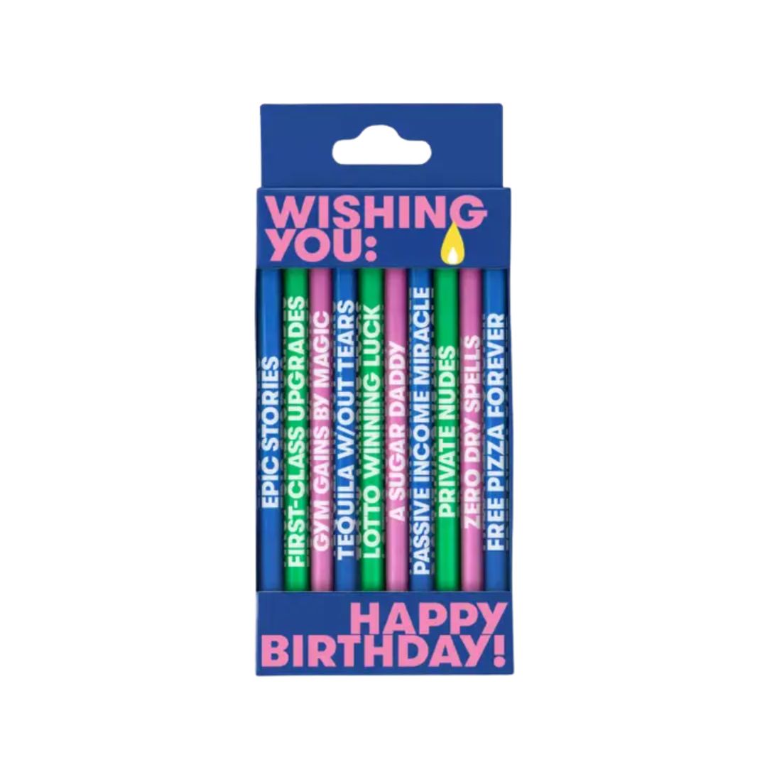 Long Birthday Candles