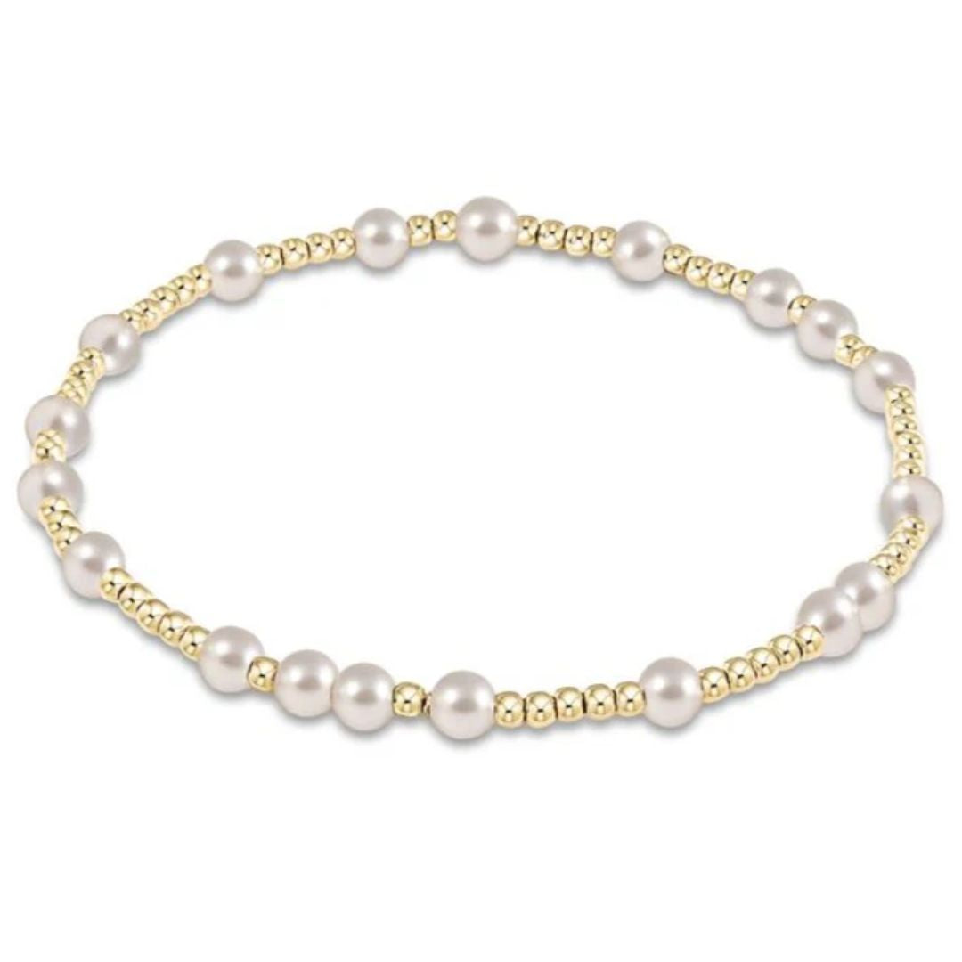 E Newton Extends Hope Unwritten Pearl Bracelet