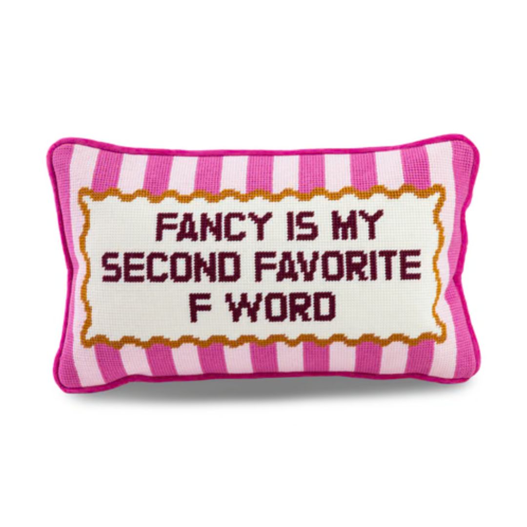 Furbish Needlepoint Pillow