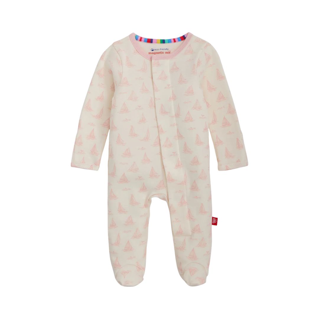 Magnetic Me Organic Cotton Footie