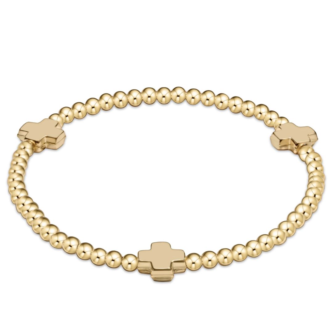 E Newton Extends Signature Cross Bracelet