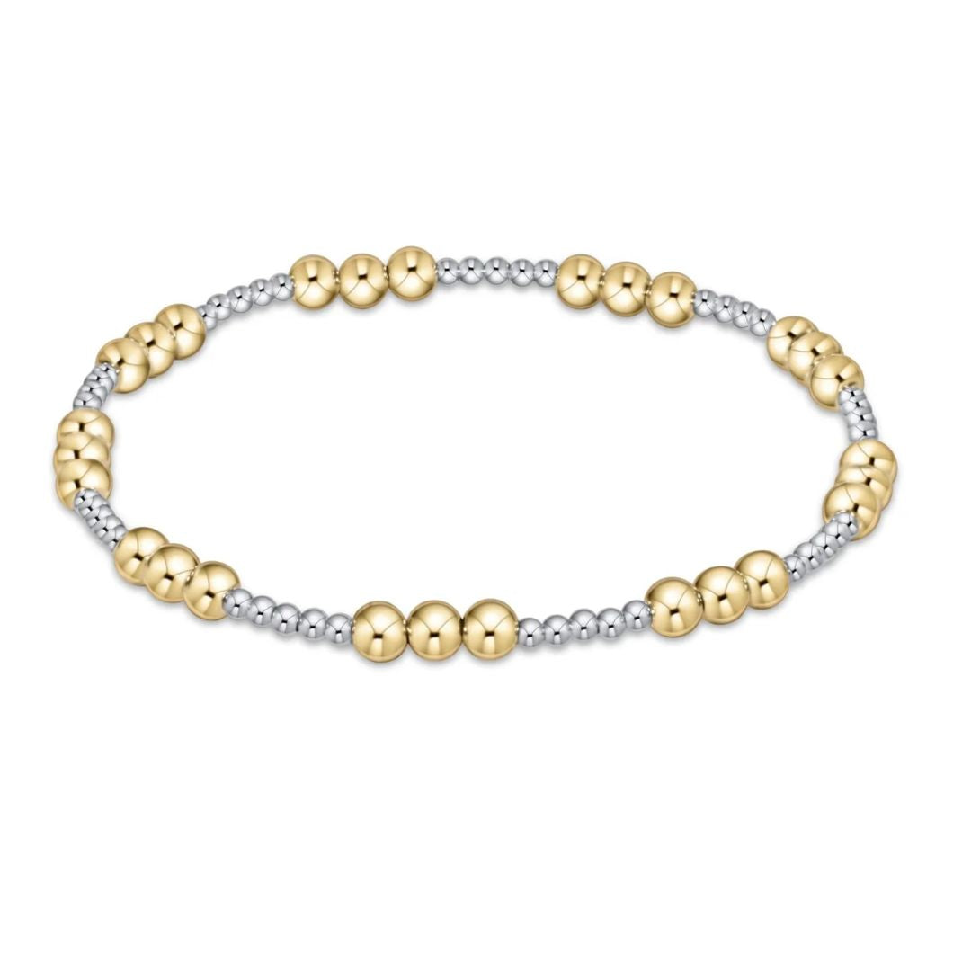E Newton Classic Joy Mixed Metal Bracelet