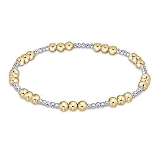 E Newton Classic Joy Mixed Metal Bracelet