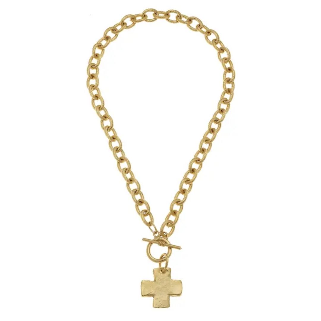 Gold Toggle Necklace