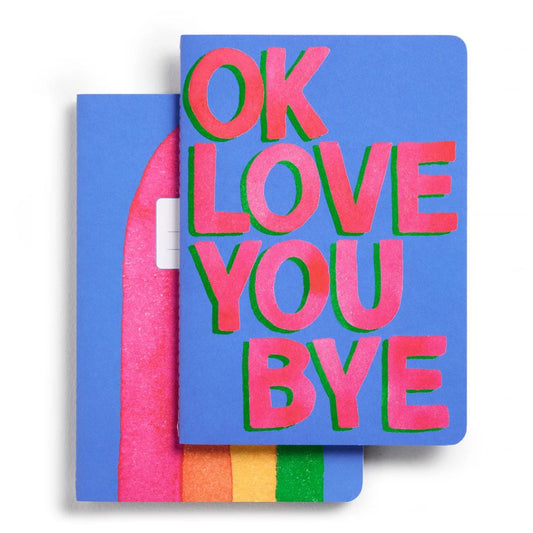 E Frances 2 Stitched Notebooks