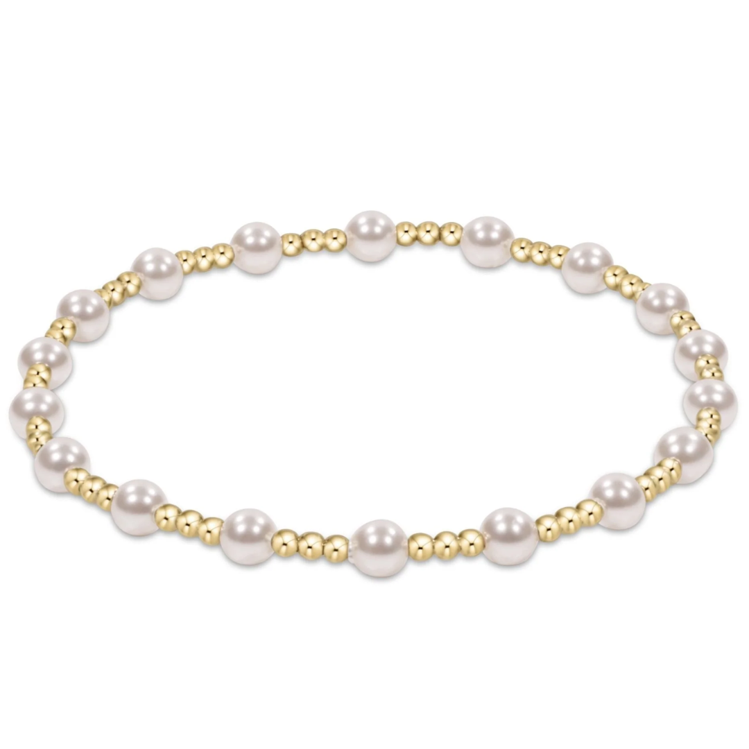 E Newton Pearl Bracelets