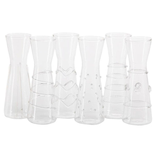 Assorted Design Glass Carafes