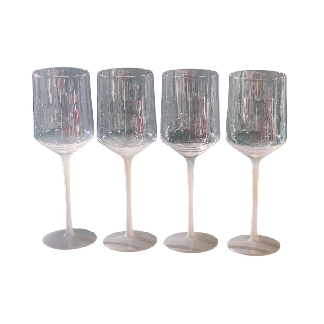 Byrdeen Frosted Wine Glass