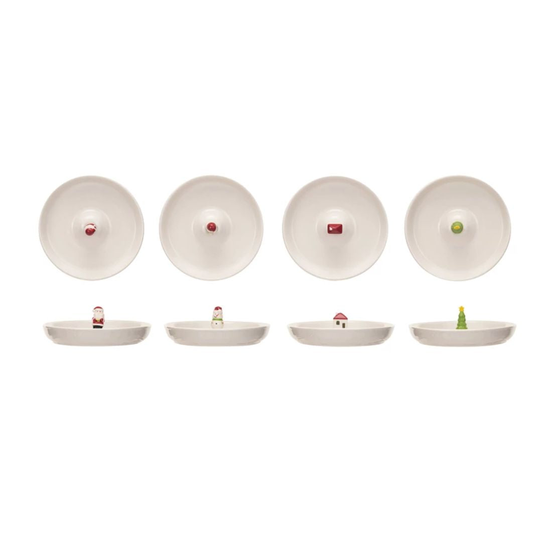 Holiday Dish with Figure