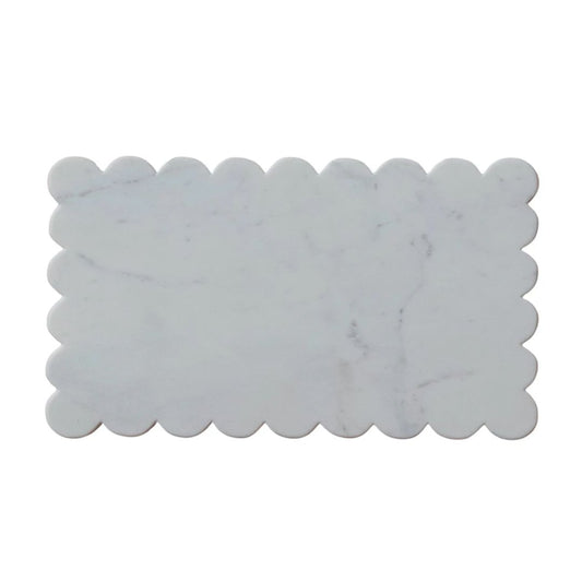 Marble Board w/ Scalloped Edge