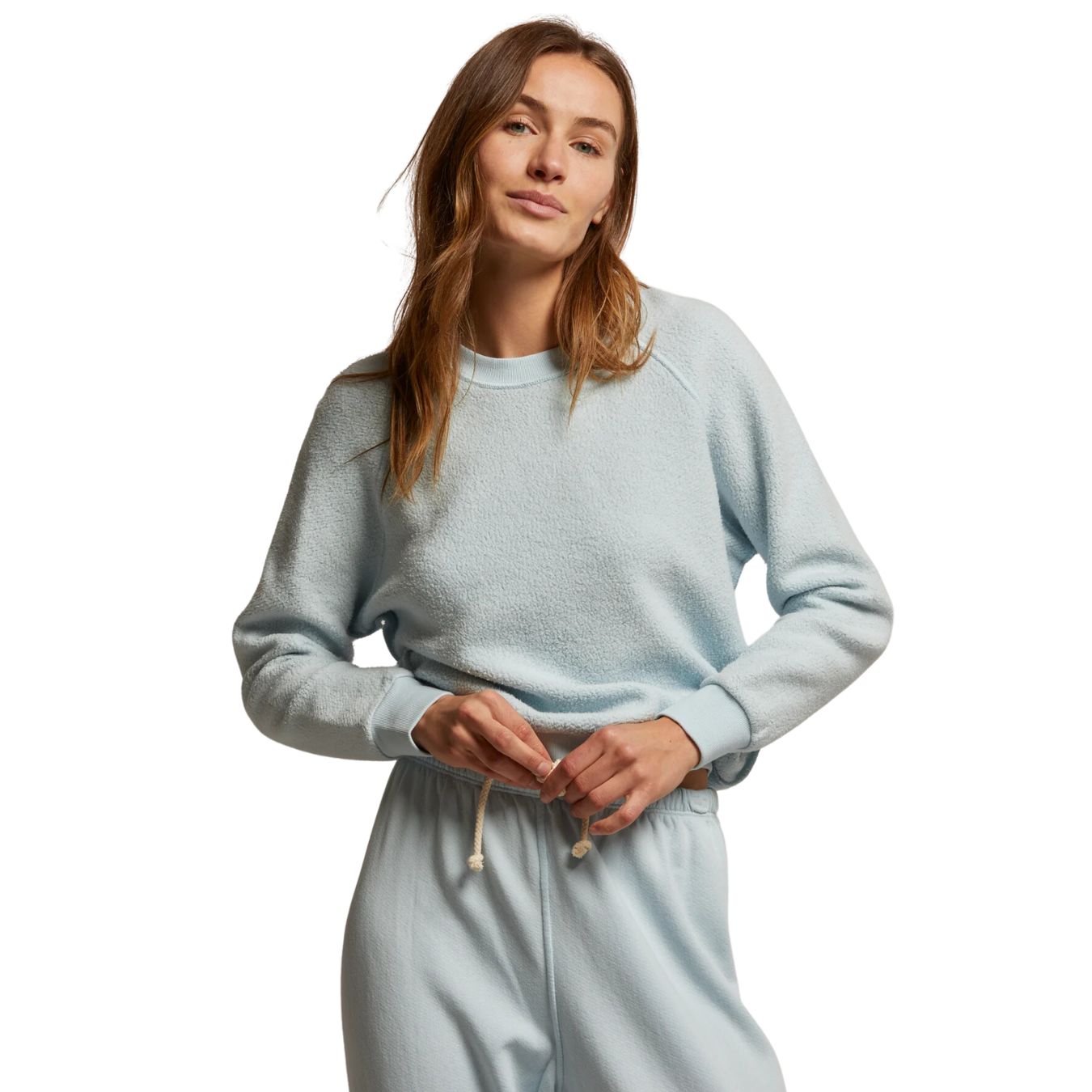 Ziggy Inside Out Cotton Fleece Shrunken Crew