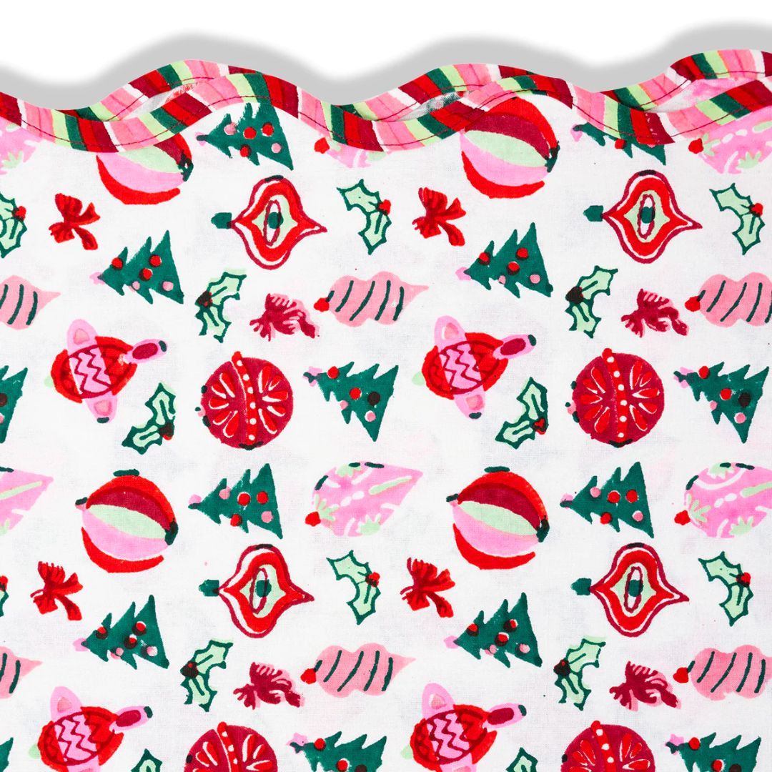 Furbish Holiday Large Tablecloth