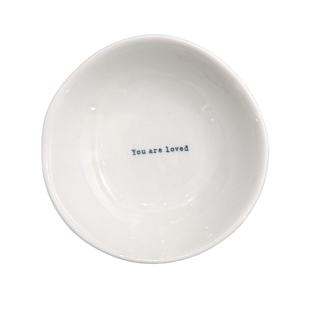 Large Round Porcelain Bowl