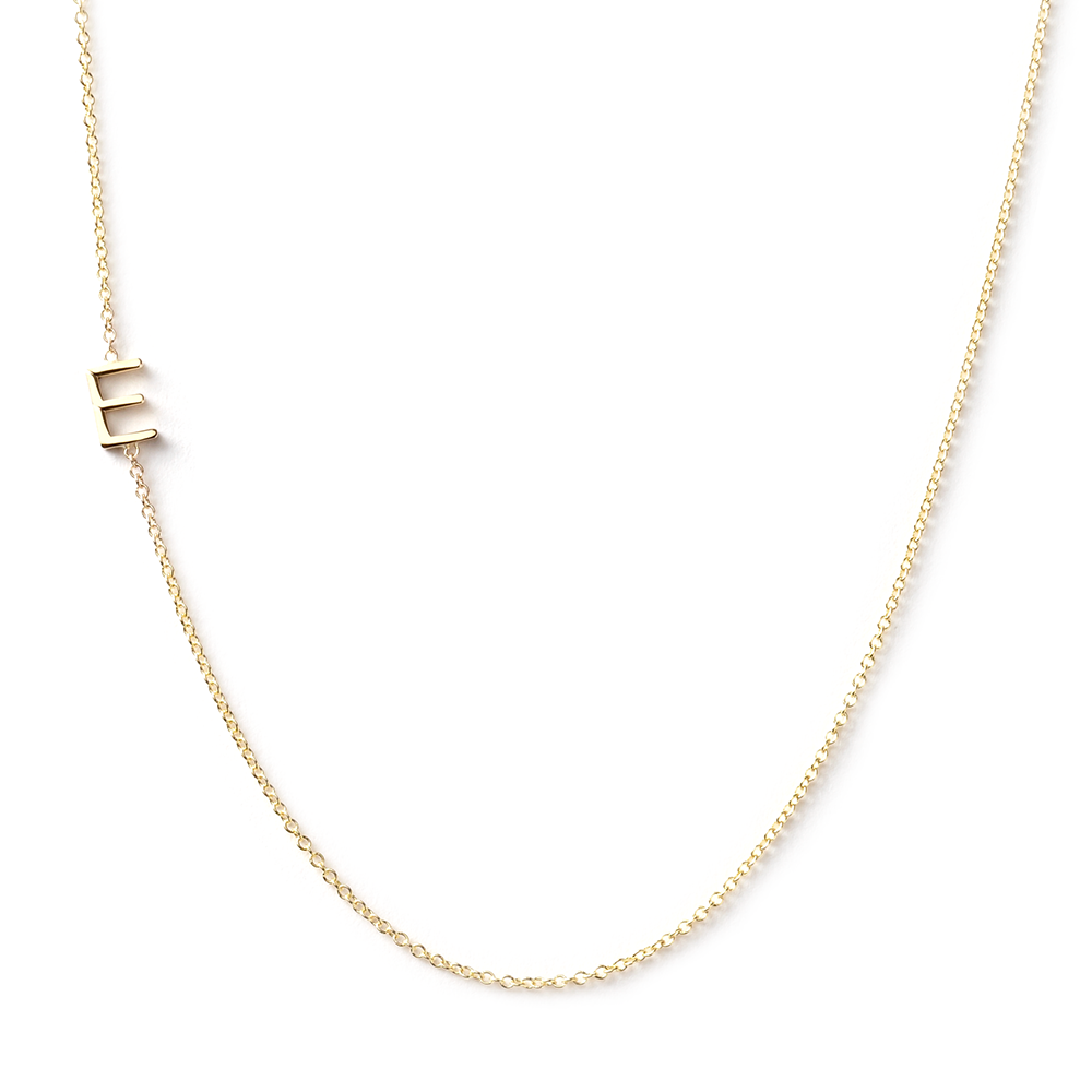 Maya Brenner 14K Gold Asymmetical Necklace