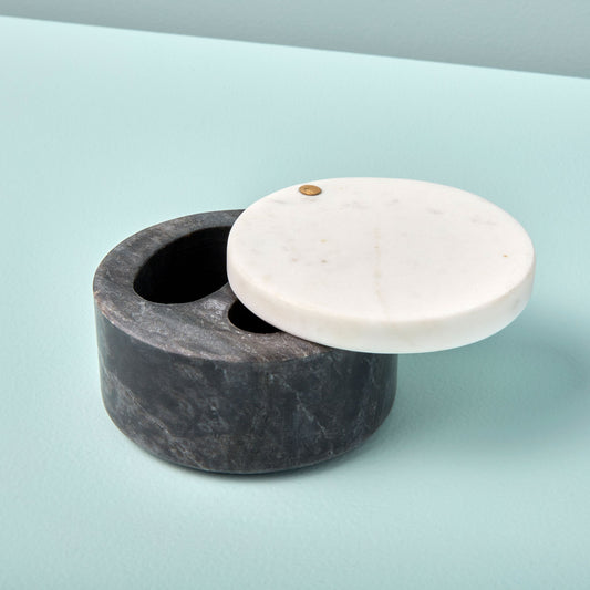 Be Home Marble Cellar with Pivoting Lid