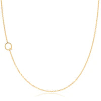 Maya Brenner 14K Gold Asymmetical Necklace