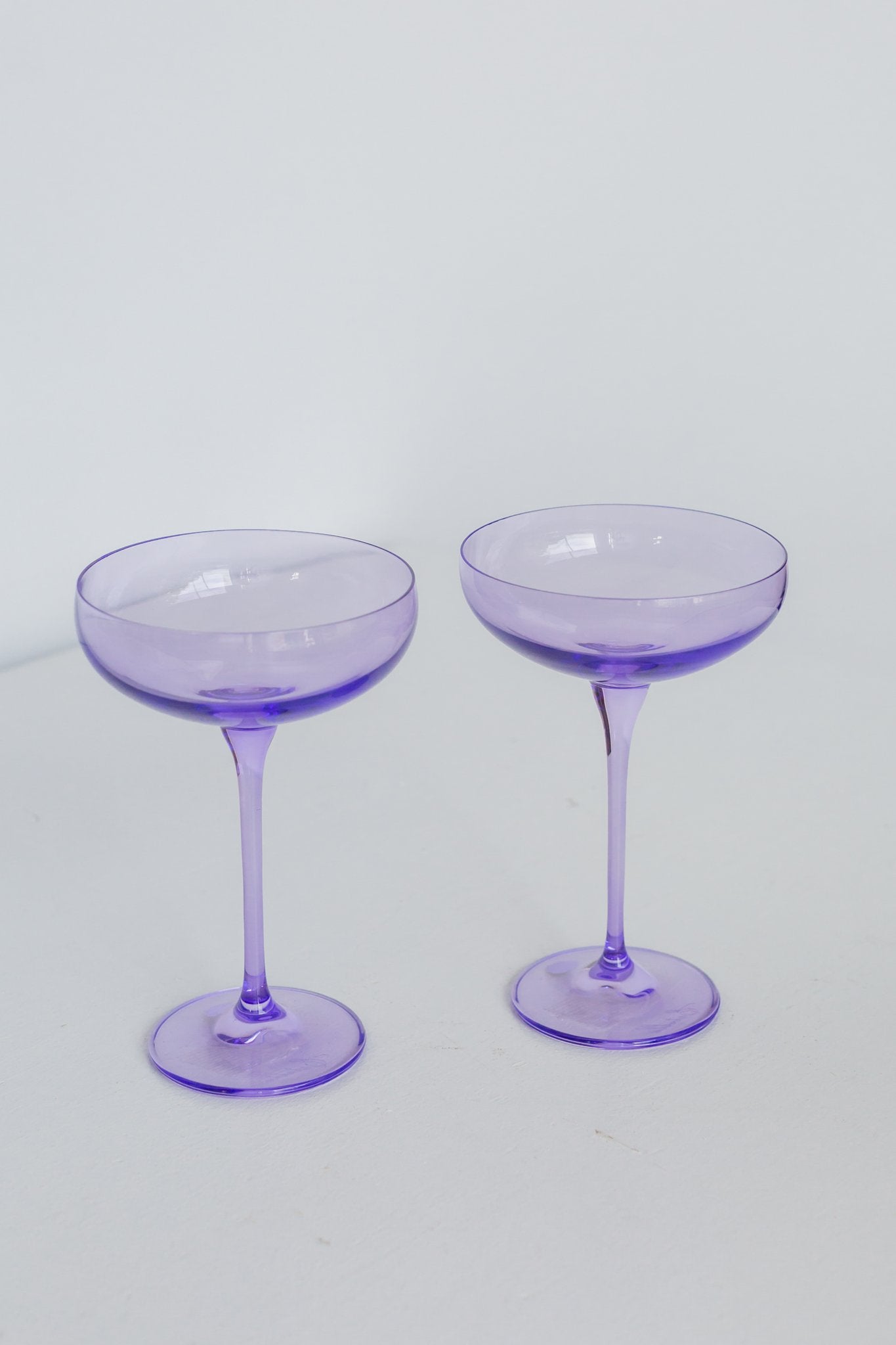 Estelle Colored Champagne Coupe Set of 2