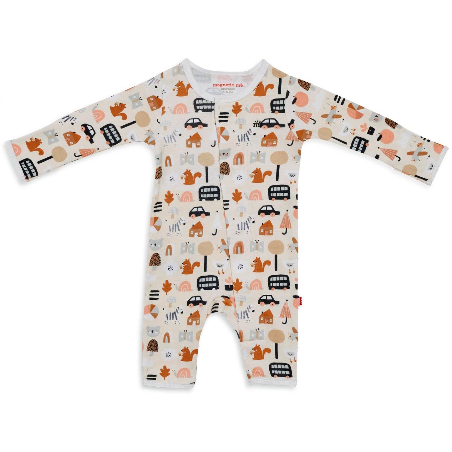 Magnetic Me Organic Cotton Footie