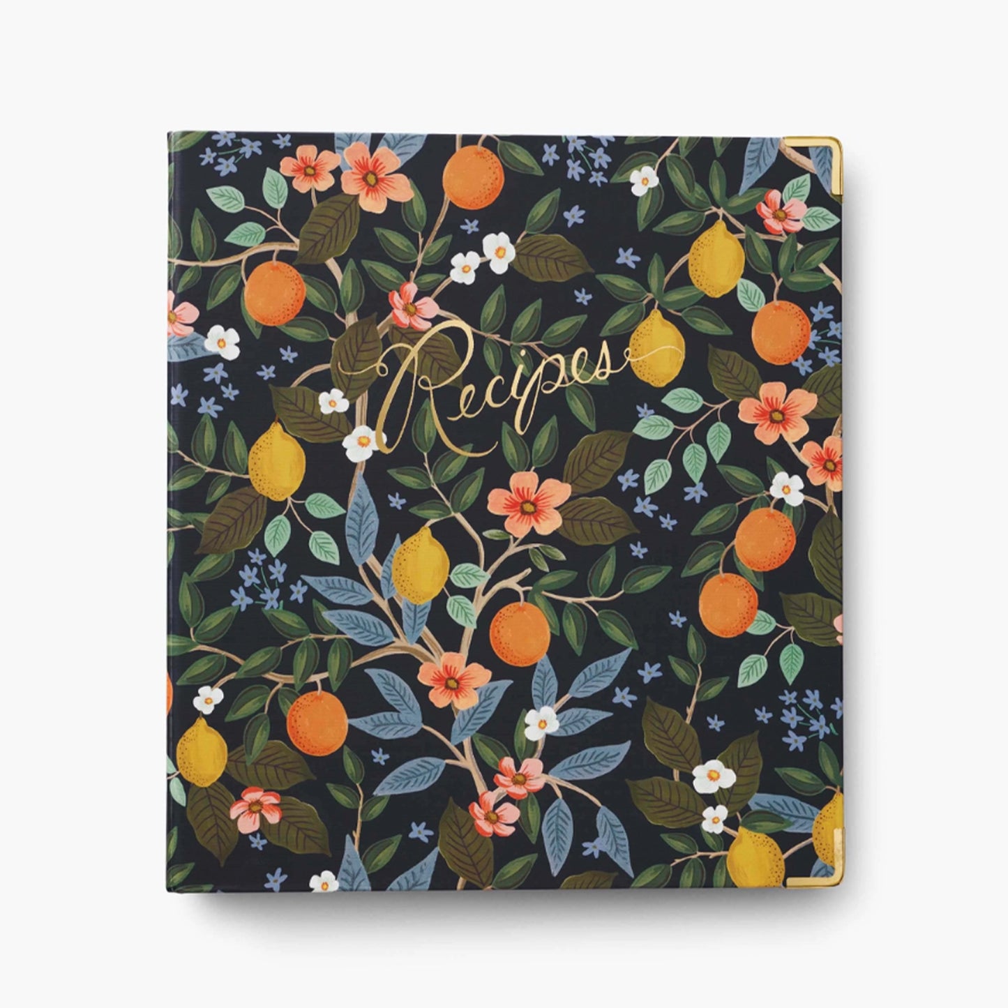 Rifle Paper Recipe Binder