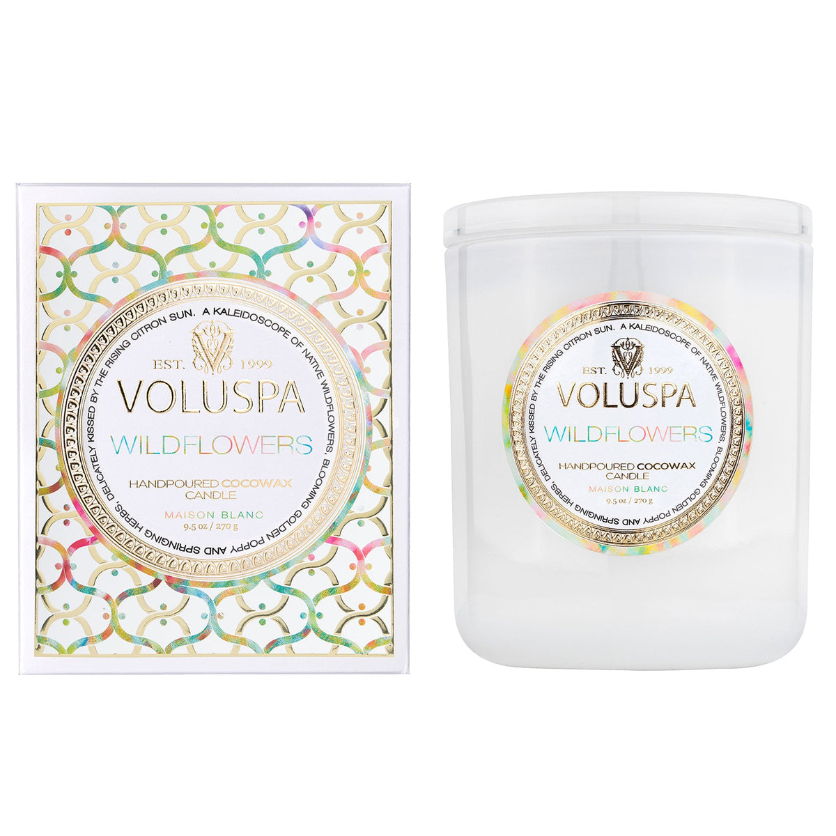 Voluspa Classic Boxed Candle with Lid