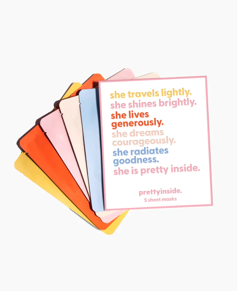 Musee x Prettyinside Variety Pack of Face Masks