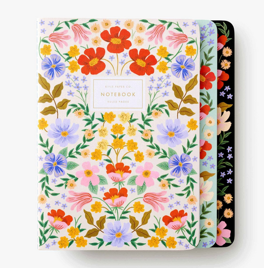 Rifle Paper Set of 3 Notebooks