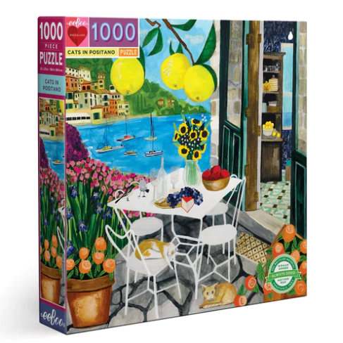 Eeboo Cats in Positano Puzzle