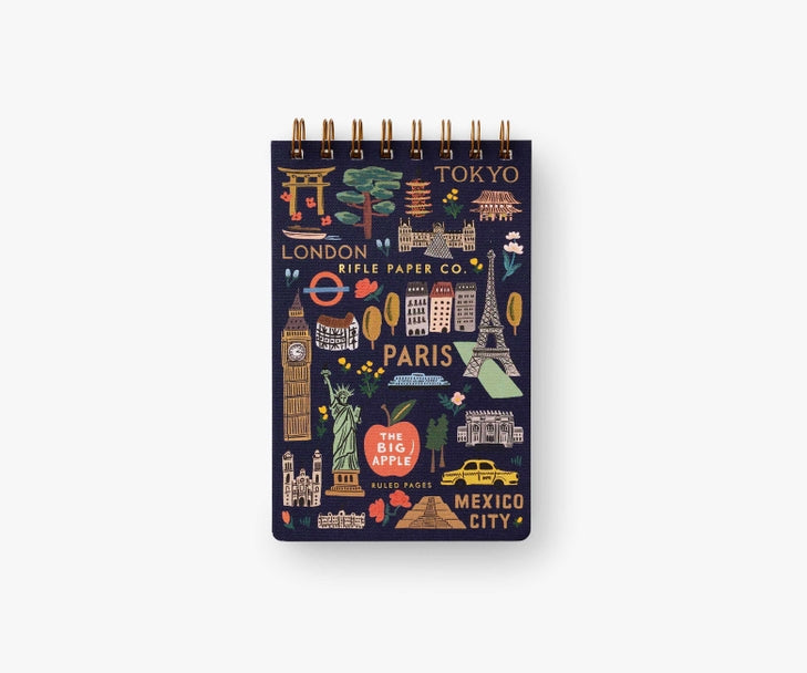 Rifle Paper Small Top Spiral Notebook